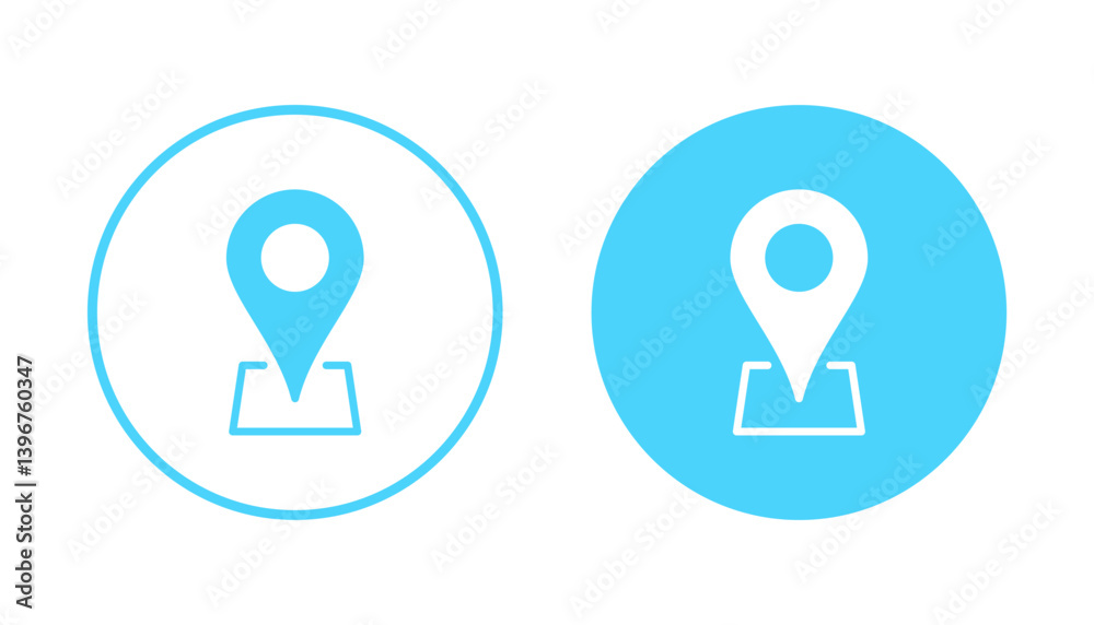 Pin icon vector. Location sign and symbol. destination icon. map pin Pin icon vector. Location sign and symbol. destination icon. map pin