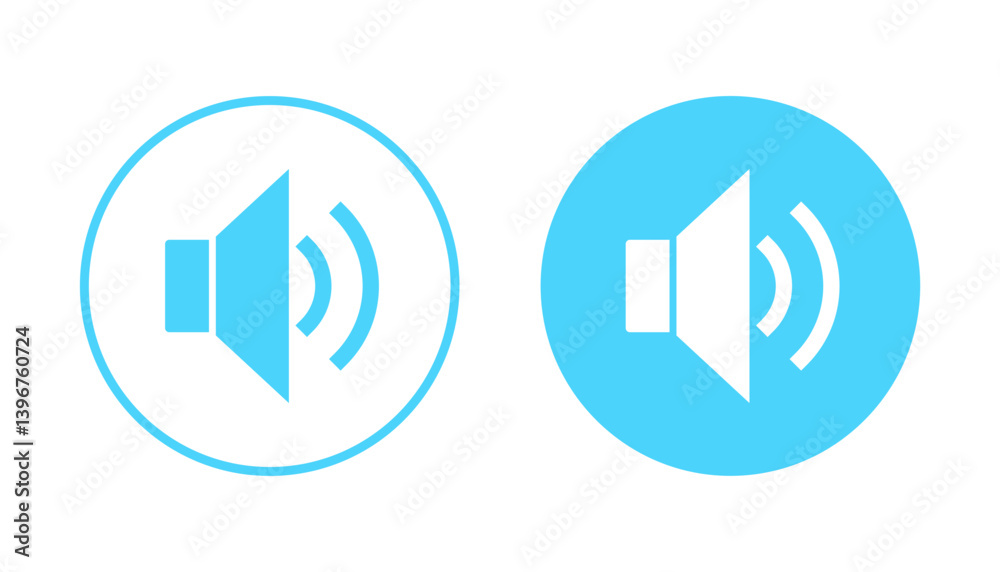 Speaker icon vector. volume sign and symbol. loudspeaker icon. sound symbol Speaker icon vector. volume sign and symbol. loudspeaker icon. sound symbol