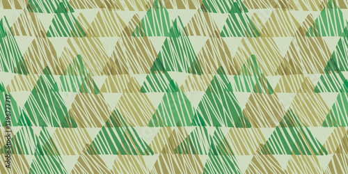 Geometric illustration background. Seamless pattern.Vector. 幾何学イラストパターン　背景素材
