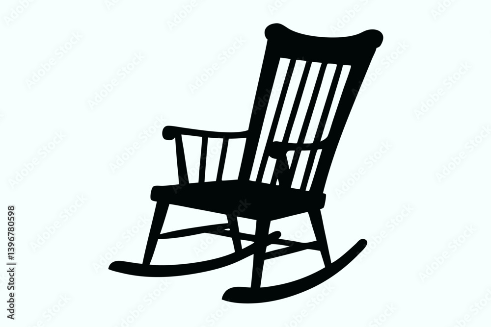 High-quality vector illustration of a chair, ideal for furniture design concepts, interior decor presentations, home and office layouts, and product catalogs. This clean and scalable chair vector is p High-quality vector illustration of a chair, ideal for furniture design concepts, interior decor presentations, home and office layouts, and product catalogs. This clean and scalable chair vector is p