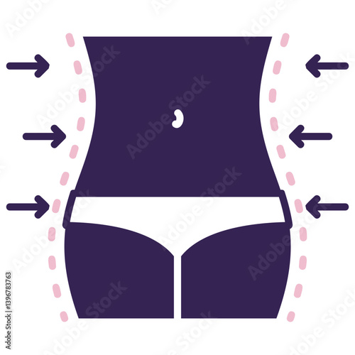Body Shaping Icon