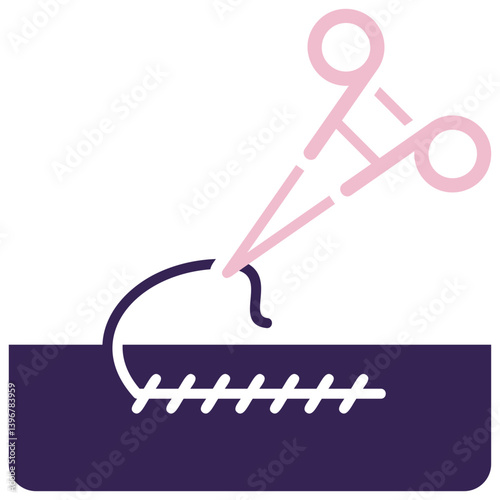 Surgical Stitch Icon