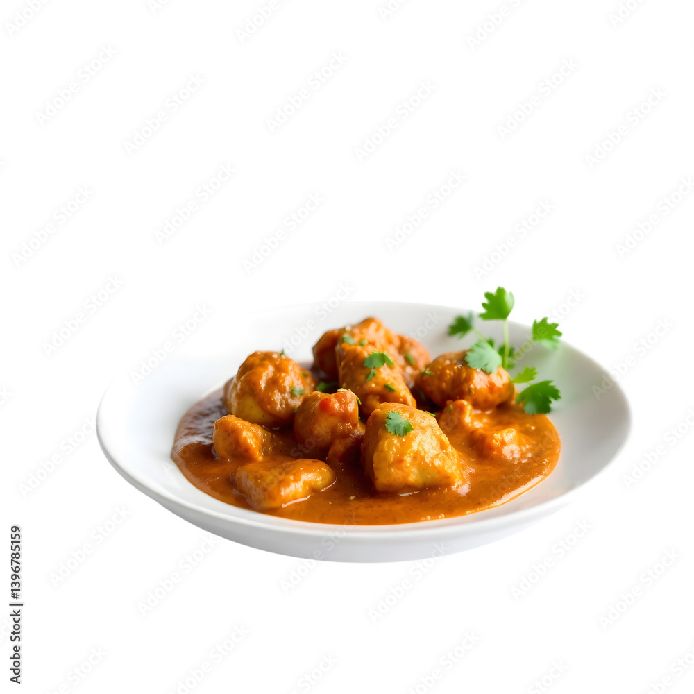 fried chicken wings isolated on transparent background