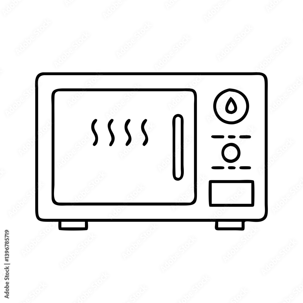 microwave icon, microwave line art - simple line art of microwave, perfect for microwave logos and icons microwave icon, microwave line art - simple line art of microwave, perfect for microwave logos and icons