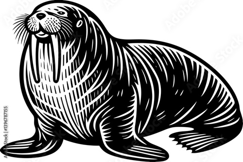 Wallpaper Mural High-quality wild animal vector illustration featuring detailed and stylized wildlife graphics, perfect for educational materials, nature-themed designs, posters, infographics, and branding projects.  Torontodigital.ca