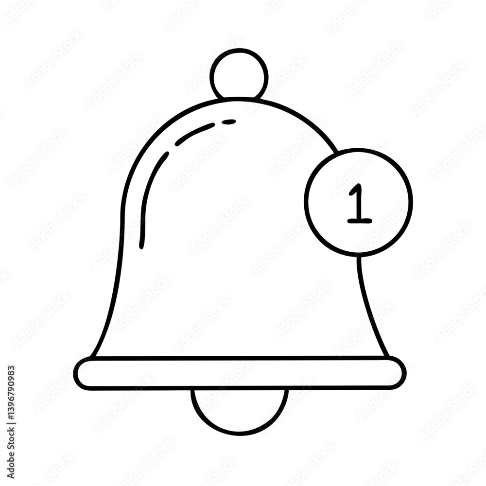 notificationbell icon, notificationbell line art - simple line art of notificationbell, perfect for notificationbell logos and icons notificationbell icon, notificationbell line art - simple line art of notificationbell, perfect for notificationbell logos and icons