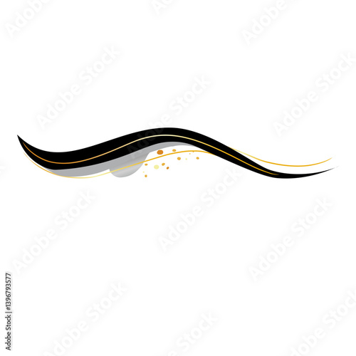 Elegant Abstract Wave Design