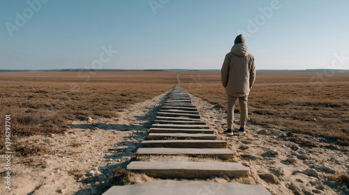 Journey Ahead: A solitary i...