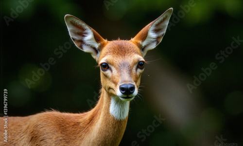 Fototapeta Naklejka Na Ścianę i Meble -  Zwierzęta w obiektywie kamery. Nasze czworonogi pozują do zdjęć. Te dzikie i te udomowione. W naturalnym świetle i otoczeniu.
