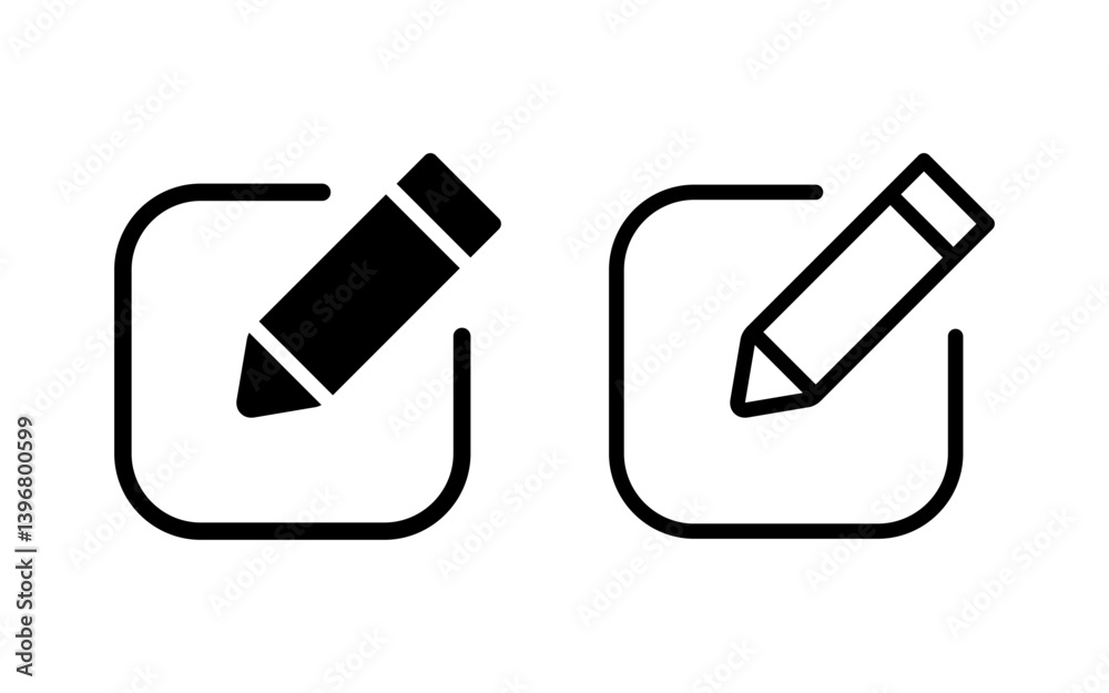 Edit icon vector illustration. edit document sign and symbol. edit text icon. pencil. sign up Edit icon vector illustration. edit document sign and symbol. edit text icon. pencil. sign up