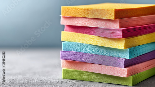 Stacked Sticky Notes: A vis...
