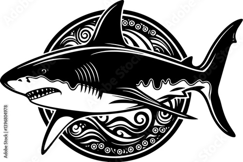 High-quality anaconda vector illustration showcasing the powerful and iconic snake in a detailed, stylized form. Ideal for wildlife education materials, reptile-themed designs, zoo brochures, nature d