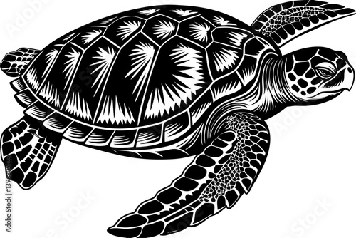 High-quality anaconda vector illustration showcasing the powerful and iconic snake in a detailed, stylized form. Ideal for wildlife education materials, reptile-themed designs, zoo brochures, nature d
