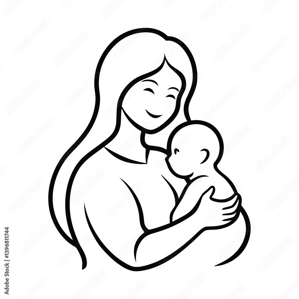 mother with baby