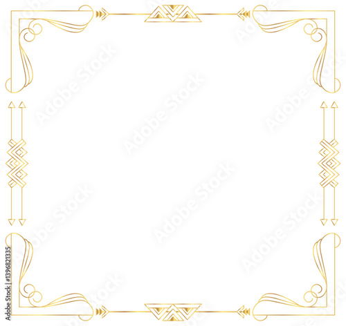 golden frame