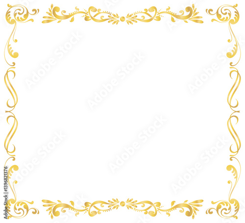 golden frame