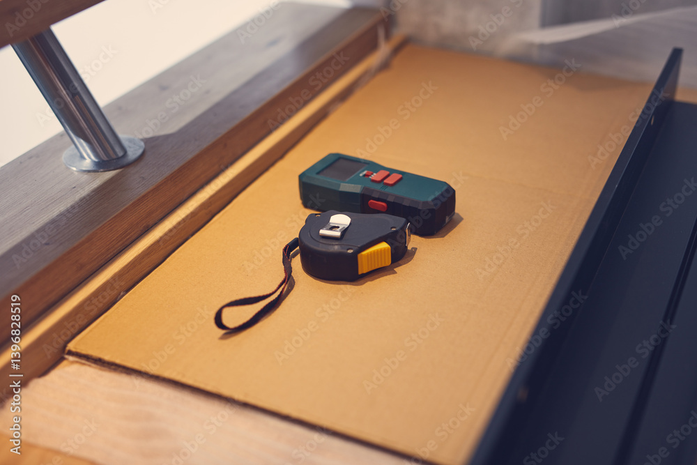 Handyman's tools for fixing usual things in the house.