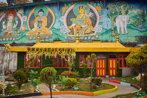 Tashi Dargyaling monastery (Tamang monastery) in Darjeeling city, India