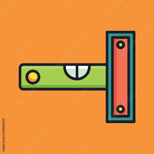 Level-tool-illustration-whit-solid-colour-outline 
