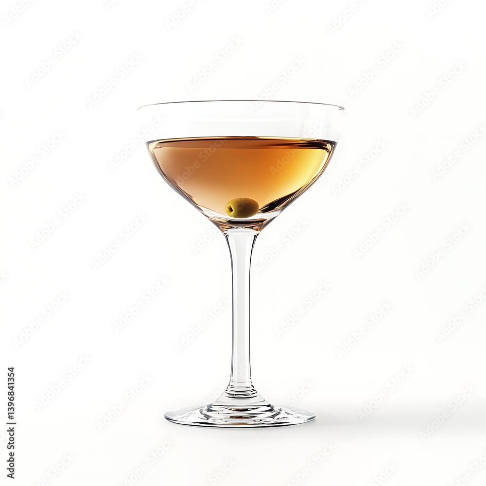 Elegant Martini: A stylish cocktail featuring a single olive, resting in a classic martini glass. Capturing the sophistication and appeal of this iconic drink. Elegant Martini: A stylish cocktail featuring a single olive, resting in a classic martini glass. Capturing the sophistication and appeal of this iconic drink.
