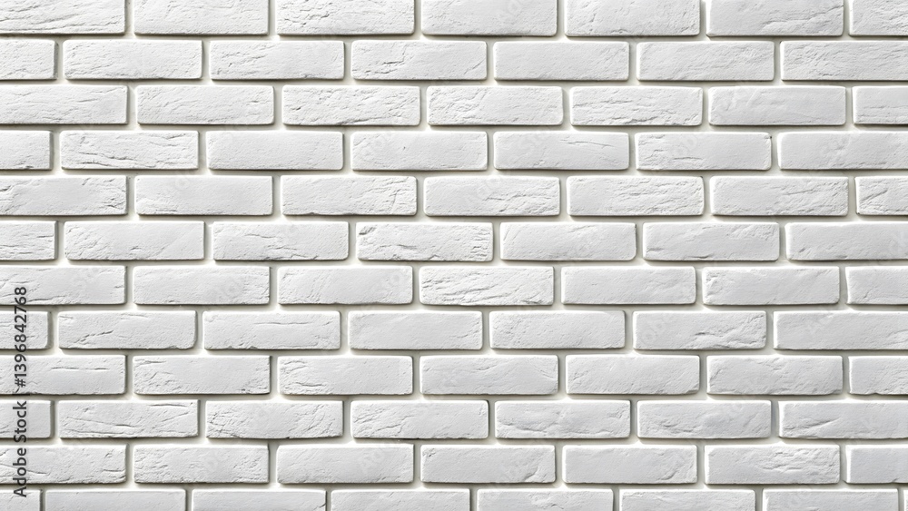 Stylish white brick pattern wall interior space texture showcase minimalist design natural light aesthetic appeal Stylish white brick pattern wall interior space texture showcase minimalist design natural light aesthetic appeal