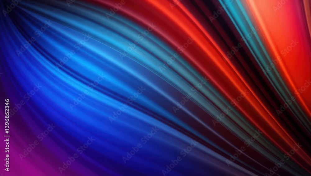 Abstract colorful flowing lines creating a dynamic and vibrant visual effect in a modern style Abstract colorful flowing lines creating a dynamic and vibrant visual effect in a modern style