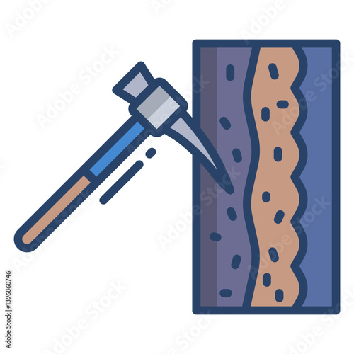 Linear color Mining icon