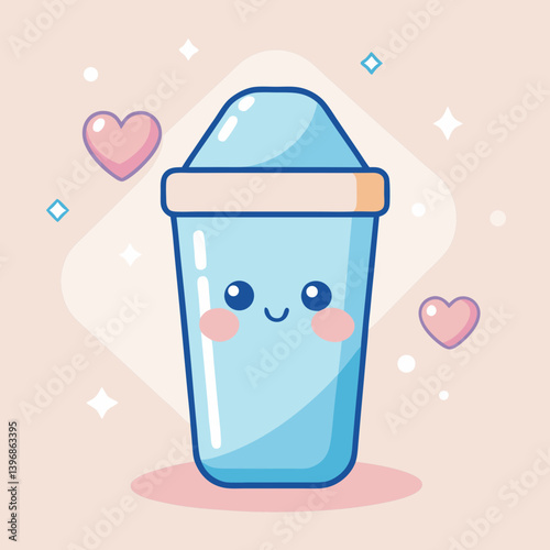 Glass with lid