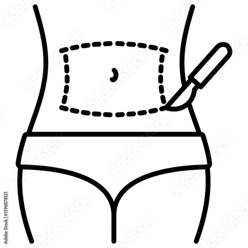 Tummy Tuck Icon