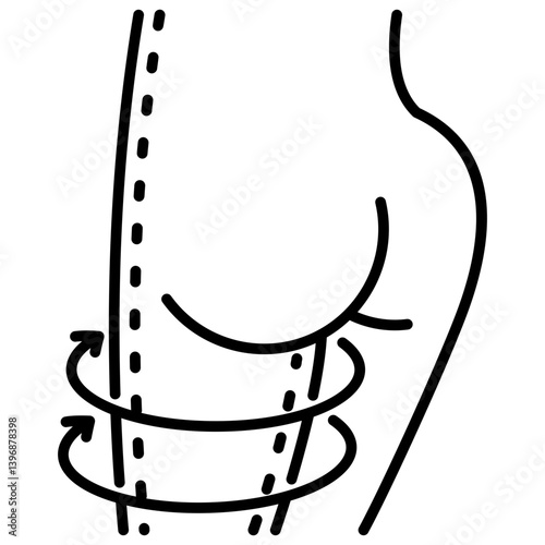 Thigh Lift Icon