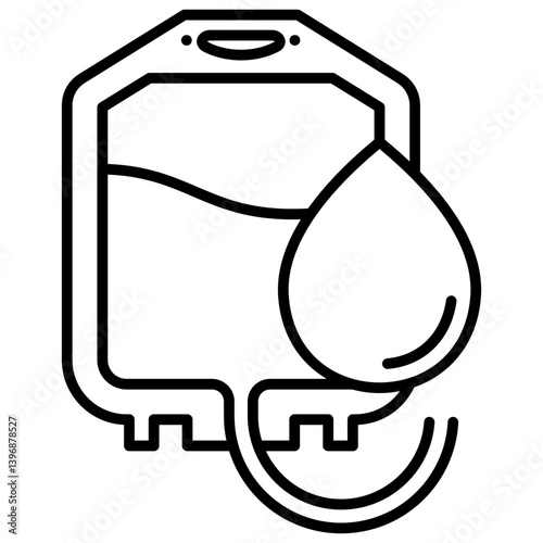Blood Bag Icon