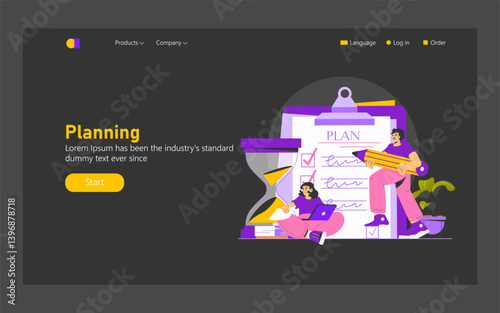 Motivation. Flat Vector Illustration