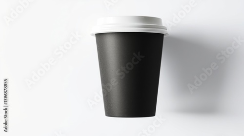 Wallpaper Mural paper coffee cup isolated on white Torontodigital.ca