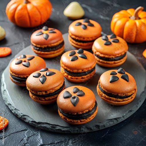Delicious Halloween pumpkin cupcakes and muffins, a sweet baked treat