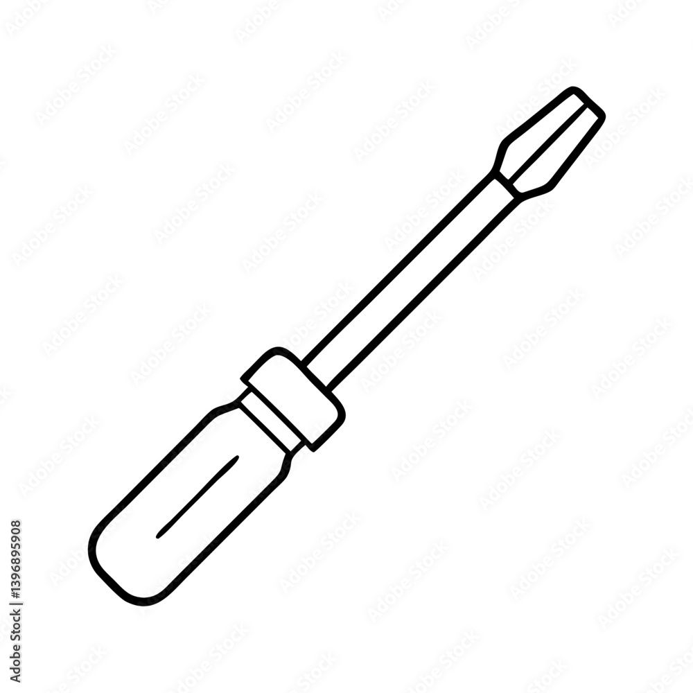 screwdriver icon, screwdriver line art - simple line art of screwdriver, perfect for screwdriver logos and icons screwdriver icon, screwdriver line art - simple line art of screwdriver, perfect for screwdriver logos and icons