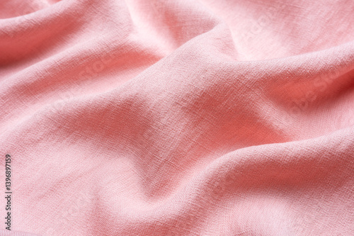 Spring and summer woven viscose cotton and linen blended fabric