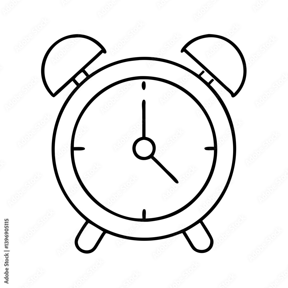 simplealarmclock icon, simplealarmclock line art - simple line art of simplealarmclock, perfect for simplealarmclock logos and icons simplealarmclock icon, simplealarmclock line art - simple line art of simplealarmclock, perfect for simplealarmclock logos and icons