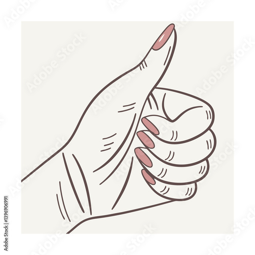 thumb up and down