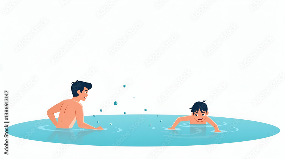 Comprehensive Water Safety Guidelines: Smart Vector Illustration for Safe Swimming Environments with Aquatic Techniques, Hazard Controls, and Emergency Protocols Comprehensive Water Safety Guidelines: Smart Vector Illustration for Safe Swimming Environments with Aquatic Techniques, Hazard Controls, and Emergency Protocols