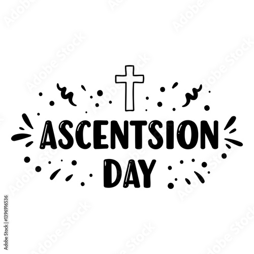 Ascension Day Graphic Design
