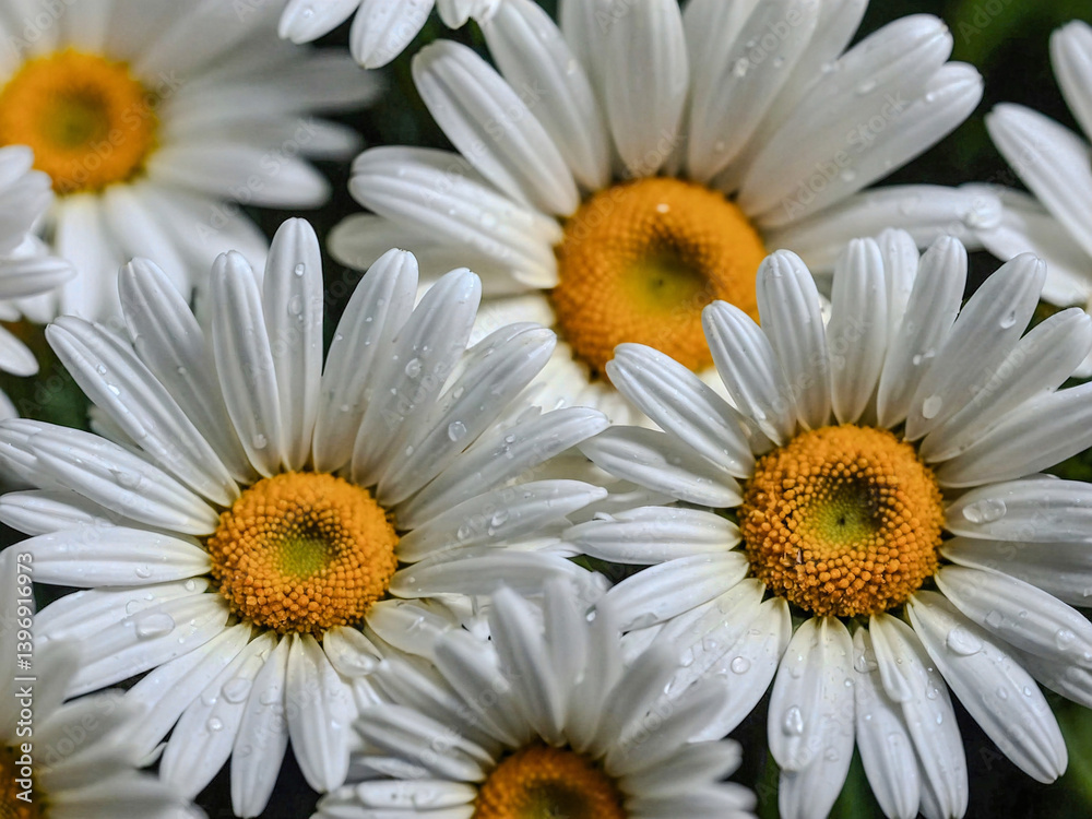 Close-up of a daisy flower petal, showing intricate details. Close-up of a daisy flower petal, showing intricate details.