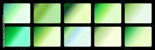 Gradient Pack, Mysterious Dark Tones for Ads, Flyers, Social Media Templates, Dark Inspired Visuals, Spooky Vibes, Purple, Black & Green Gradient Design for Creative