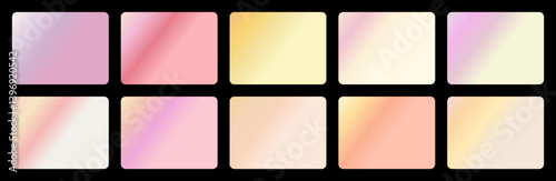 Pearl Glow Gradient Set, Soft White & Ivory Backgrounds for Ads, Flyers, Social Media Templates, Elegant, Luxurious, and Soft Visuals for Fashion, Beauty, and High-End Design Projects