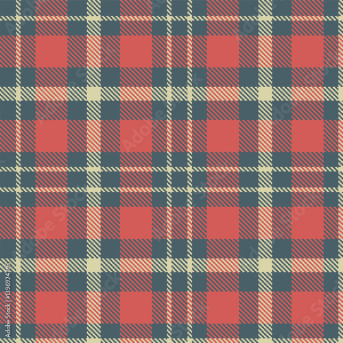 Wallpaper Mural Elegant Seamless Tartan featuring Pale gunmetal and Iridescent beige Textile Design Torontodigital.ca