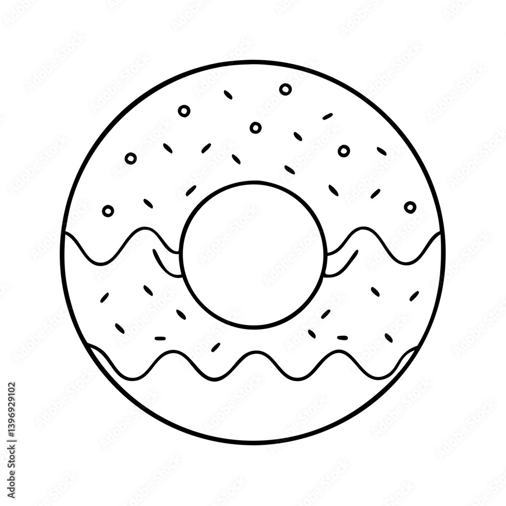 doughnut icon, doughnut vector illustration-simple illustration of doughnut, perfect for doughnut logos and icons doughnut icon, doughnut vector illustration-simple illustration of doughnut, perfect for doughnut logos and icons