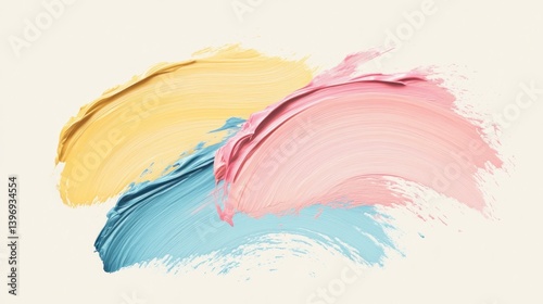 Abstract Pastel Swirls: A Symphony of Colors