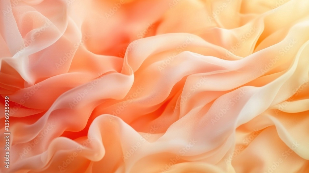 Fototapeta premium Peachy Soft Fabric Texture: A Delightful Close-Up