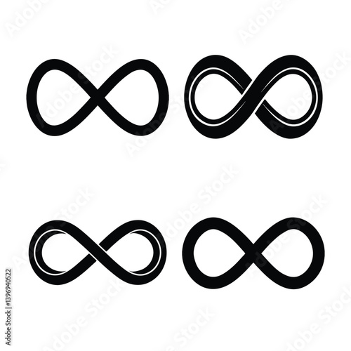 vector illustration of a set of glasses