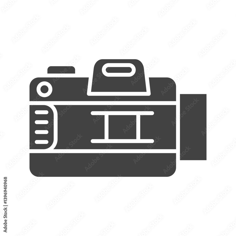 Open Camera icon vector image. Suitable for mobile apps, web apps and print media. Open Camera icon vector image. Suitable for mobile apps, web apps and print media.