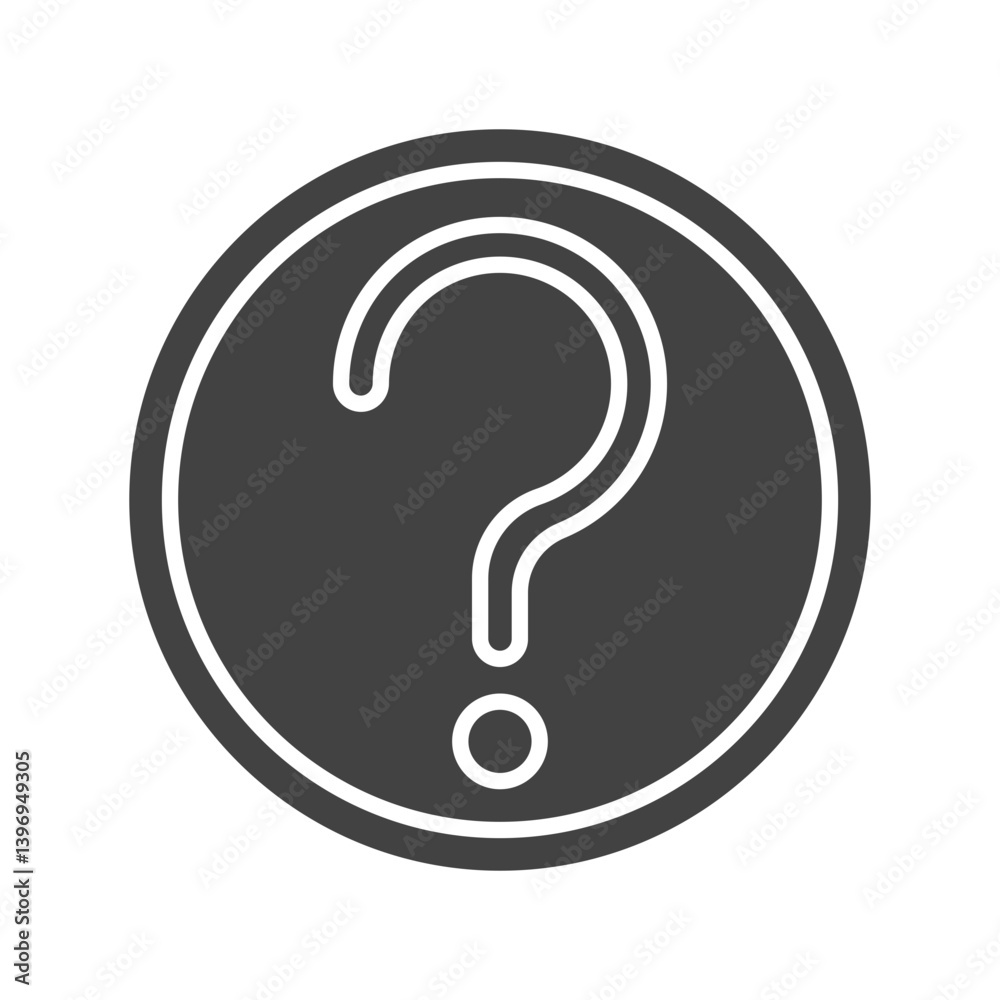 Help icon vector image. Suitable for mobile apps, web apps and print media. Help icon vector image. Suitable for mobile apps, web apps and print media.